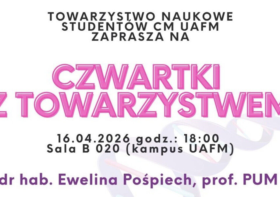 Nie przegap: Wykład o medycynie długowieczności (16.04)